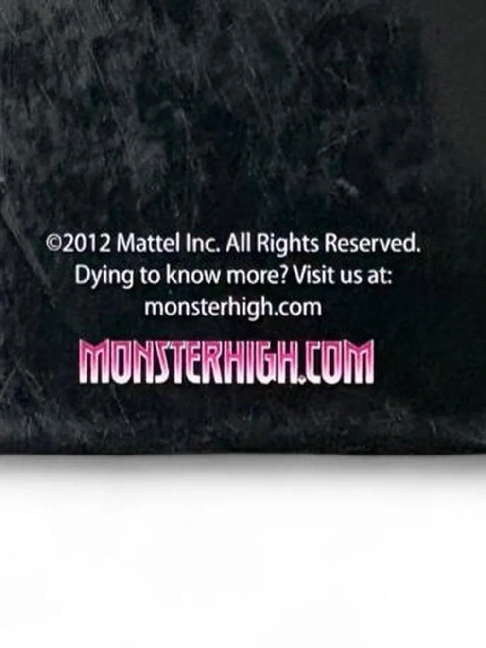 Vintage 2012 Monster High Light Up Journal Notebook UGH MAZING Hardcover Ghouls